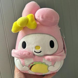 NWT Squishmallows Official Plush My Melody Hello Kitty and Friends 8in